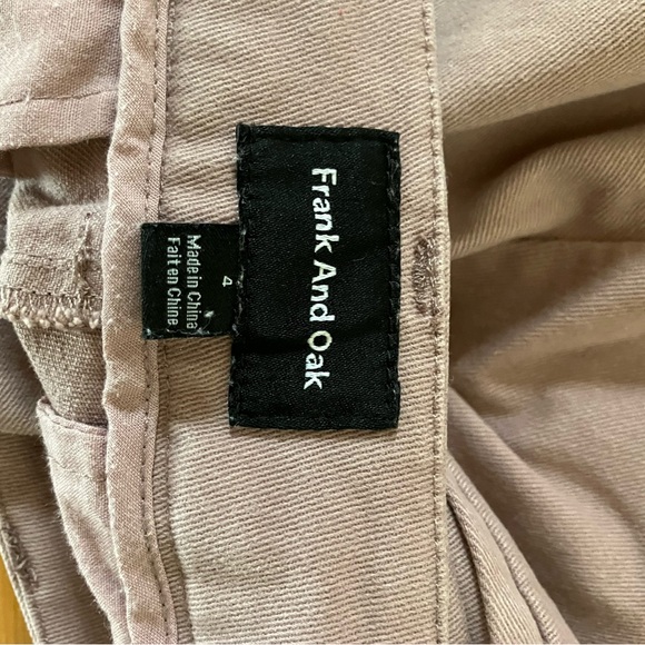 Frank and Oak Wide Leg Crop Pants - Picture 4 of 4